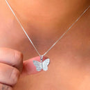 Colar Borboleta Elegance em Prata — Delicadeza que Encanta
